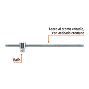 Barra corrediza para dados cuadro 3/4', TRUPER
