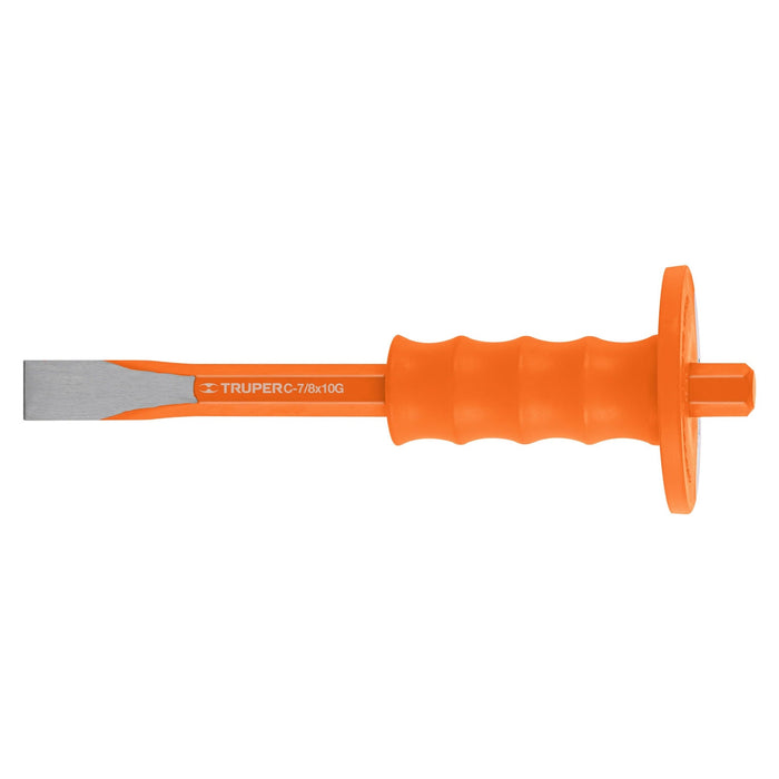 Cincel de corte frío 7/8 x 10' con grip, TRUPER
