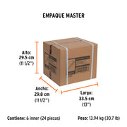 Cincel de corte frío 7/8 x 10' con grip, TRUPER