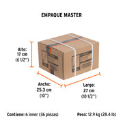 Cincel de corte frío de 7/8 X 8', TRUPER