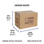 Toma con 2 puertos USB, 1.5 módulos, línea Española, blanco