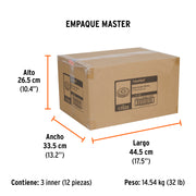 Carda alambre ondulado 8' x 7/8' para esmeril, TRUPER