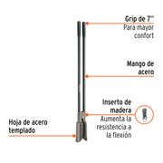 Cavador mangos de acero 45', TRUPER