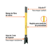 Cavador mangos de fibra de vidrio 48', TRUPER EXPERT