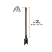 Cavador mangos de acero 47', TRUPER EXPERT