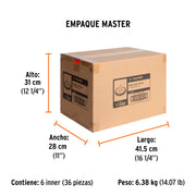 Carda circular 4' alambre grueso para taladro, TRUPER