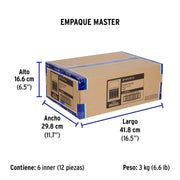 Cargador de pilas, AA, AAA y 9V, incluye 4 pilas AA, VOLTECK
