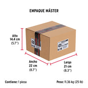 Metro de cable flexible 1/8' de acero 7x19 hilos, 300 m