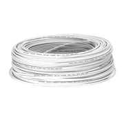 Rollo de 100 m de cable THHW-LS 14 AWG blanco, VOLTECK
