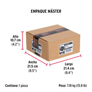 Metro de cable flexible 3/32' de acero 7x19 hilos, 300 m