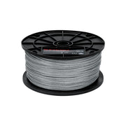 Metro de cable rígido 3/32' de acero 7x7 hilos, 300 m, FIERO