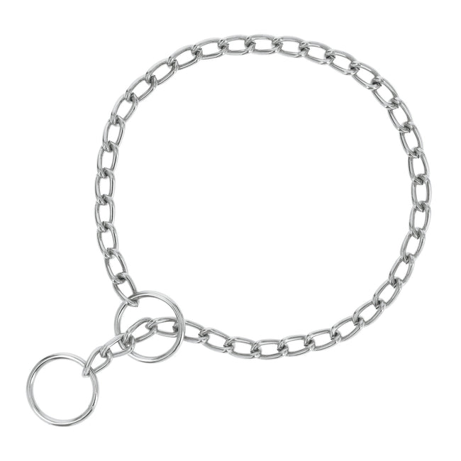 Collar de entrenamiento para perro, 45 cm, eslabón 2.5 mm