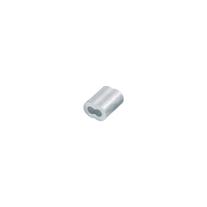 Bolsa con 50 casquillos dobles de aluminio, 1/8', FIERO