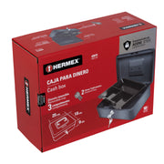 Caja para dinero, 25 cm, HERMEX