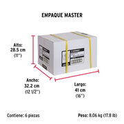 Caja para dinero, 25 cm, HERMEX