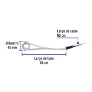 Calentador de inmersión para agua #6 (23 L), 1100 W, VOLTECK