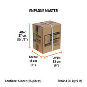 Calibrador de 26 hojas std / mm, TRUPER