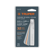 Calibrador de 32 hojas std / mm, TRUPER