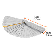 Calibrador de 32 hojas std / mm, TRUPER