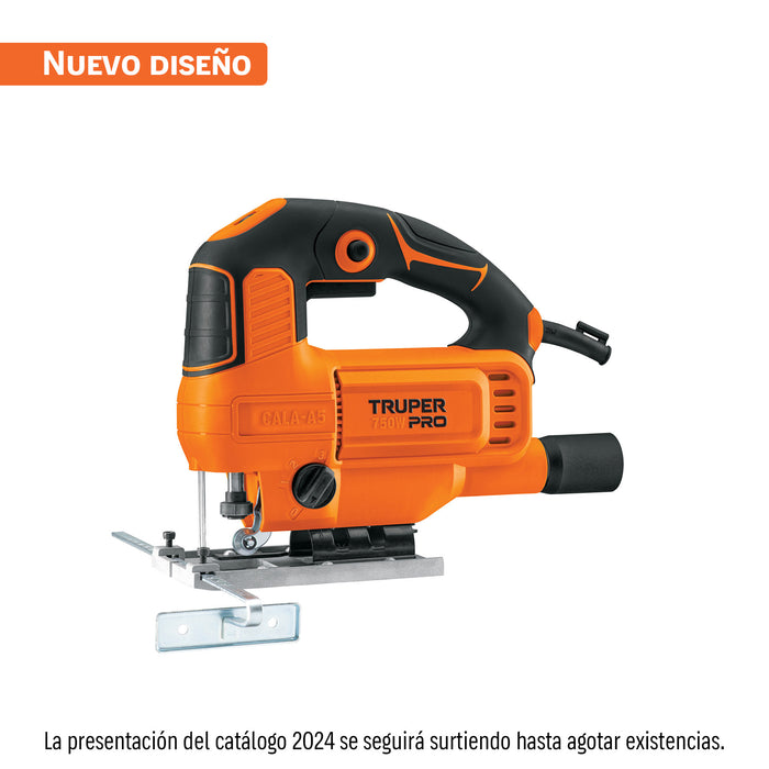 Sierra caladora de velocidad variable de 750 W, TRUPER PRO