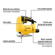 Sierra caladora 400W, PRETUL