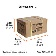 Calculadora de escritorio 15 cm, TRUPER