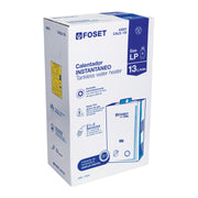 Calentador instantáneo, 13L, 3 servicios, gas LP, FOSET