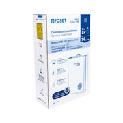Calentador instantáneo modulante, 14L, 2 serv, gas LP, FOSET
