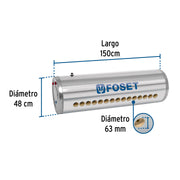 Termotanque p/calentador solar CALE-15S, FOSET