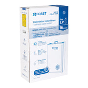 Calentador instantáneo modulante, 16L, 3 serv, gas LP, FOSET