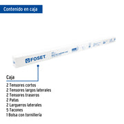 Base para termotanque p/calentador solar CALE-18HS, FOSET