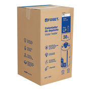 Calentador de depósito, 38L, 1 servicio, gas LP, FOSET