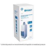 Calentador de paso, electrónico, 9L, 2 serv, gas nat, FOSET