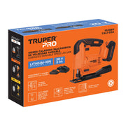 Sierra caladora 20V, 1 batería 2Ah, TRUPER PRO