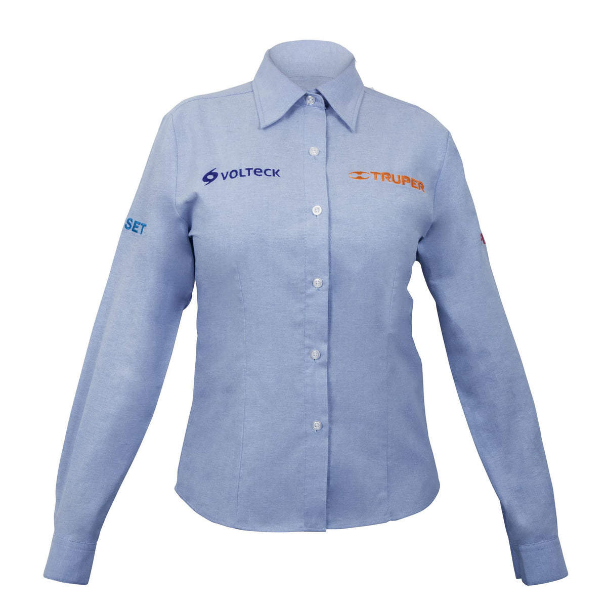 Camisa manga larga para mujer, azul, EEG, TRUPER