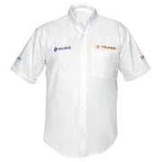 Camisa manga corta para hombre, blanca, EEG, TRUPER