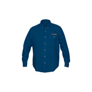 Camisa de mezclilla manga larga para hombre, M, TRUPER