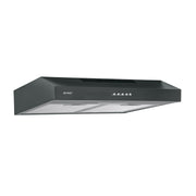 Campana extractora 50 cm, empotrable, negra, FOSET