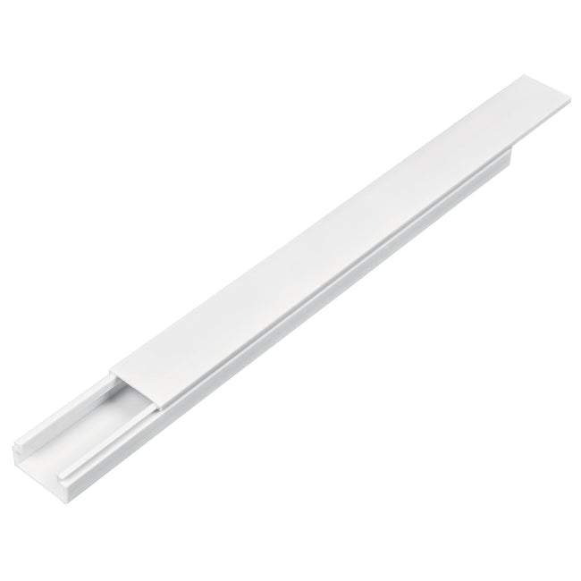 Canaleta de 1 vía 10 x 20 mm, con adhesivo, VOLTECK