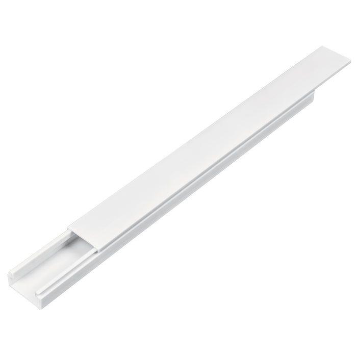 Canaleta de 1 vía 10 x 20 mm, con adhesivo, VOLTECK
