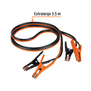 Cables pasa corriente 3.5 m, 350 A, 6 AWG, con funda, EXPERT