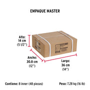 Cadena de 1.8 m de amarre para perro, 1.7 mm, FIERO