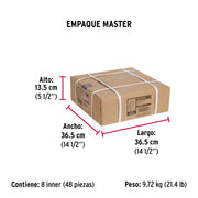 Cadena de 1.8 m de amarre para perro, 2.1 mm, FIERO