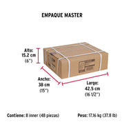 Cadena de 1.8 m de amarre para perro, 2.9 mm, FIERO