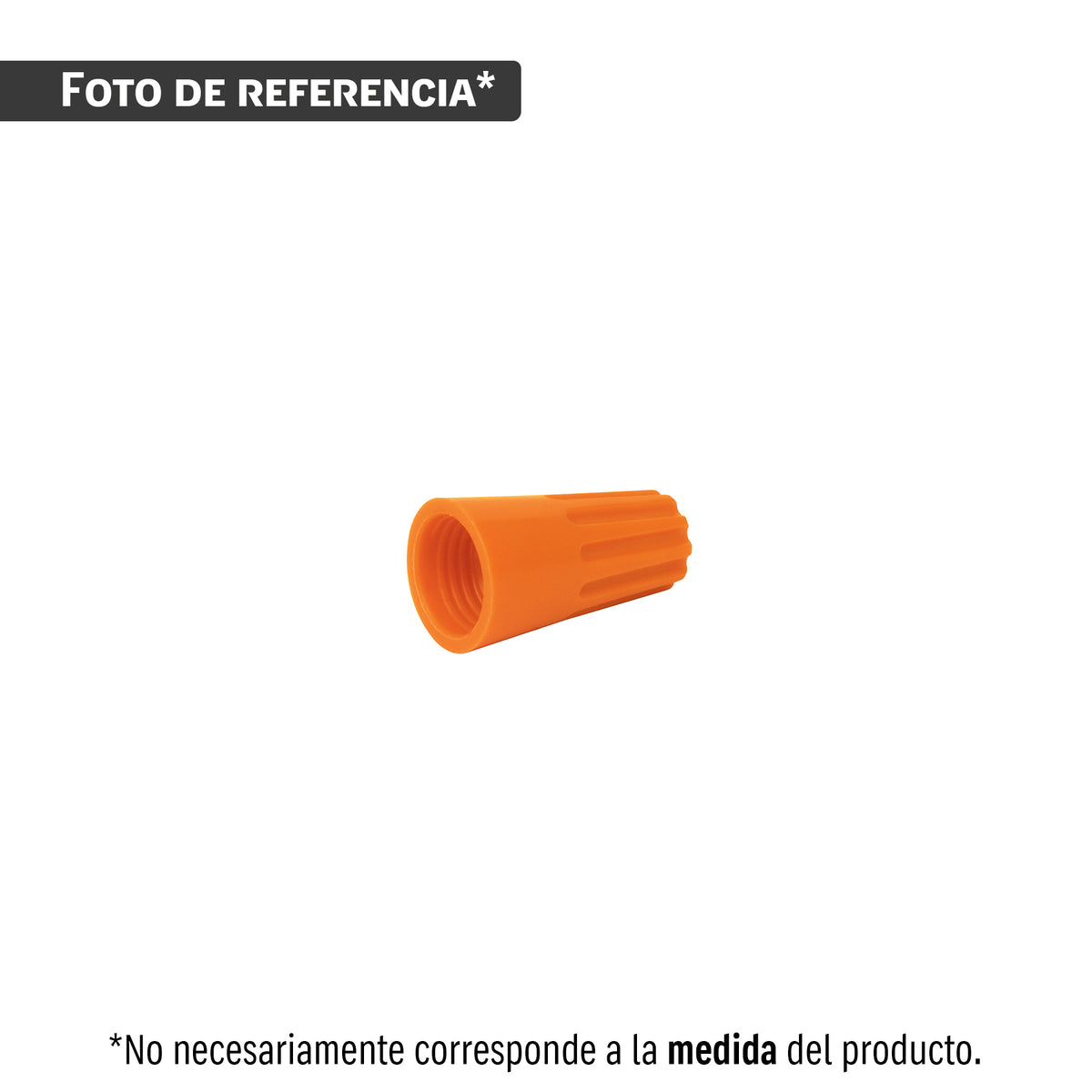 Bolsa con 10 capuchones p/cable calibre 16 a 14 AWG, VOLTECK