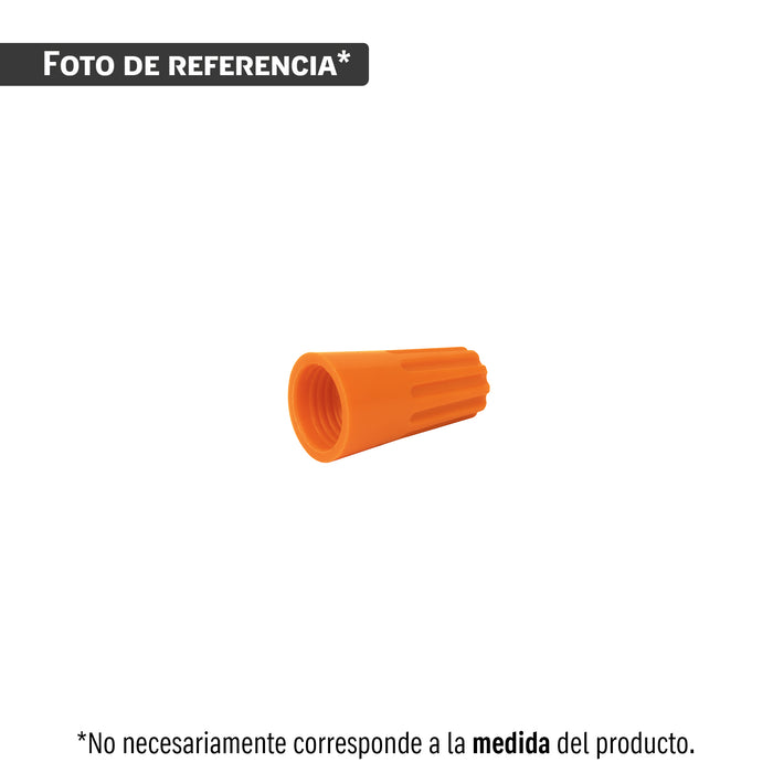 Bolsa con 10 capuchones p/cable calibre 16 a 14 AWG, VOLTECK