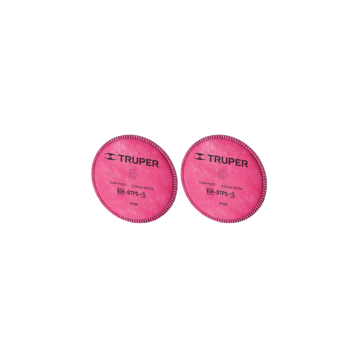 Bolsa con 2 filtros de repuesto R95, TRUPER