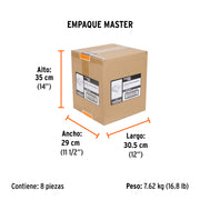Cargador rápido de baterías de ion litio 20V, TRUPER PRO