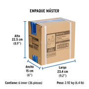 Bolsa con 2 cartuchos cerámicos para llave AQI-11, FOSET