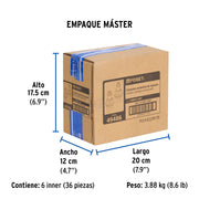 Bolsa con 2 cartuchos cerámicos para mezcladora AQF-86 FOSET